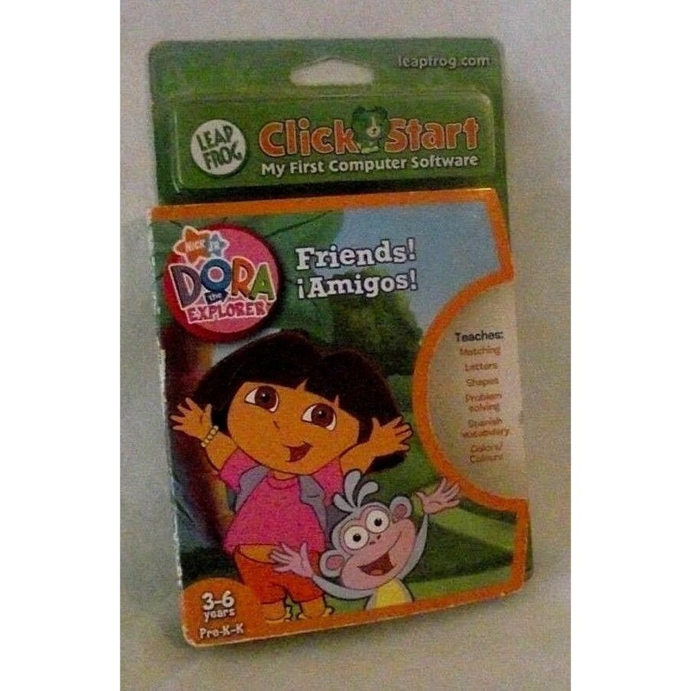 Spanish Leap Frog Dora Explorer Friends Amigos 3-6 Pre K Kindergarten Letters
